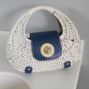 Kate Spade Wicker handbag